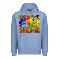 Colony Blue Autism awareness with stitch tumbler Premium Hoodie - TumblerDesignByShophia