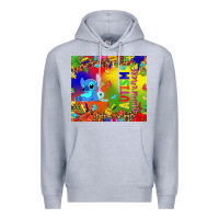 Heather Grey Autism awareness with stitch tumbler Premium Hoodie - TumblerDesignByShophia