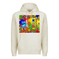 Oatmeal Heather Autism awareness with stitch tumbler Premium Hoodie - TumblerDesignByShophia