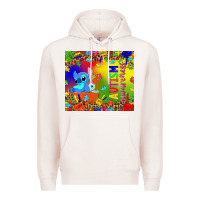 Pale Pink Autism awareness with stitch tumbler Premium Hoodie - TumblerDesignByShophia