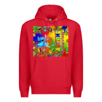 Red Autism awareness with stitch tumbler Premium Hoodie - TumblerDesignByShophia