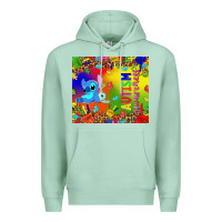 Seafoam Autism awareness with stitch tumbler Premium Hoodie - TumblerDesignByShophia
