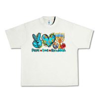 Pistachio peace love hanukkah Urban Heavy Tee - AdoDesignShop