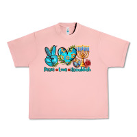 Salmon peace love hanukkah Urban Heavy Tee - AdoDesignShop