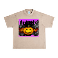 French Oak halloween jack o'lantern dripping glitter tumbler Urban Heavy Tee - Jasminsmagicworld