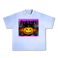 Grape Ice halloween jack o'lantern dripping glitter tumbler Urban Heavy Tee - Jasminsmagicworld