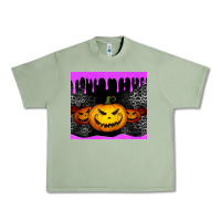 Oil Green halloween jack o'lantern dripping glitter tumbler Urban Heavy Tee - Jasminsmagicworld