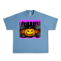 Pebble Blue halloween jack o'lantern dripping glitter tumbler Urban Heavy Tee - Jasminsmagicworld