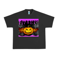 Pigment Black halloween jack o'lantern dripping glitter tumbler Urban Heavy Tee - Jasminsmagicworld