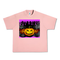 Salmon halloween jack o'lantern dripping glitter tumbler Urban Heavy Tee - Jasminsmagicworld