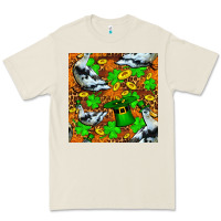 St Patricks  Duck With Leprechaun Hat  Seamless Premium Tee | Teevron