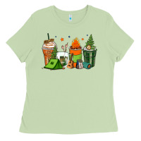 Matcha camping coffee cups Ladies Tee - Zillion Design Studio