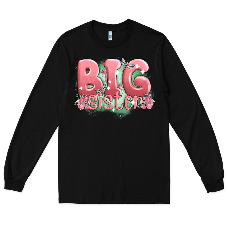 Big Sister Long Sleeve Tee by MaliasSmallBusiness | Teevron
