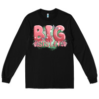 Black big sister Long Sleeve Tee - MaliasSmallBusiness