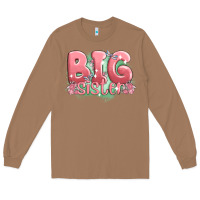 Toasted Coconut big sister Long Sleeve Tee - MaliasSmallBusiness