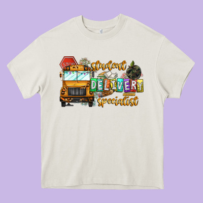 Student Delivery Specialist Heavy Core Tee Designed By Cowhidedigitalart