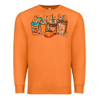 Carrot Kidney Cancer coffee cups orange ribbon Premium Sweatshirt - NancyCooperArtShop