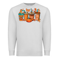Dove Grey Kidney Cancer coffee cups orange ribbon Premium Sweatshirt - NancyCooperArtShop