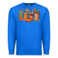 True Royal Kidney Cancer coffee cups orange ribbon Premium Sweatshirt - NancyCooperArtShop
