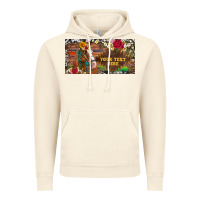 Vintage Artic (preview)western turquoise gemstone horse cowhide leopard floral backg Vintage Hoodie - Artiststas