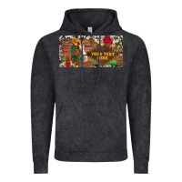 Vintage Black (preview)western turquoise gemstone horse cowhide leopard floral backg Vintage Hoodie - Artiststas