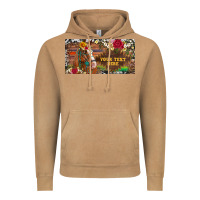 Vintage Camel (preview)western turquoise gemstone horse cowhide leopard floral backg Vintage Hoodie - Artiststas