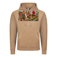 Vintage Coffee (preview)western turquoise gemstone horse cowhide leopard floral backg Vintage Hoodie - Artiststas