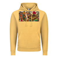 Vintage Mustard (preview)western turquoise gemstone horse cowhide leopard floral backg Vintage Hoodie - Artiststas