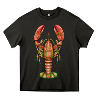 Asphalt lobster Heavy Core Tee - BarkalooDesign