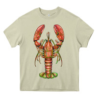Mossy lobster Heavy Core Tee - BarkalooDesign