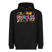 Black the princess has arrived Heavyweight Hoodie - NancyCooperArtShop