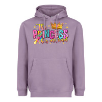 Lavender the princess has arrived Heavyweight Hoodie - NancyCooperArtShop