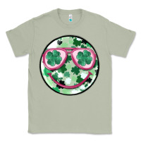 Matcha st patrick's smiley Classic Tee - MaliasSmallBusiness