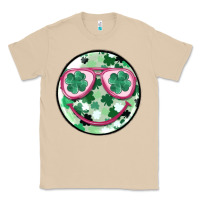Mushroom st patrick's smiley Classic Tee - MaliasSmallBusiness