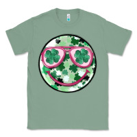 Sage st patrick's smiley Classic Tee - MaliasSmallBusiness
