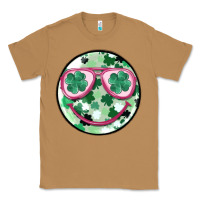 Toasted Coconut st patrick's smiley Classic Tee - MaliasSmallBusiness