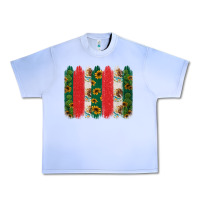 Grape Ice mexican flag brushstroke Urban Heavy Tee - Jasminsmagicworld