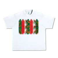 White mexican flag brushstroke Urban Heavy Tee - Jasminsmagicworld