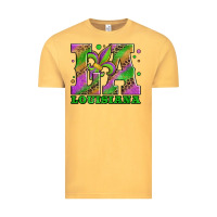 Vintage Mustard mardi gras louisiana fleur de lis Vintage Tee - Jasminsmagicworld