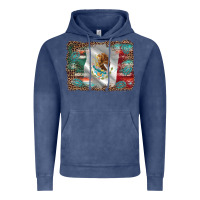 Vintage Denim mexico gemstone leopard Vintage Hoodie - AdoDesignShop