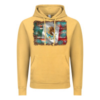 Vintage Mustard mexico gemstone leopard Vintage Hoodie - AdoDesignShop