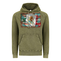 Vintage Olive mexico gemstone leopard Vintage Hoodie - AdoDesignShop