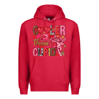Cardinal Cooler than Cupid Valentine's Day Premium Hoodie - HowdyJamesFarm