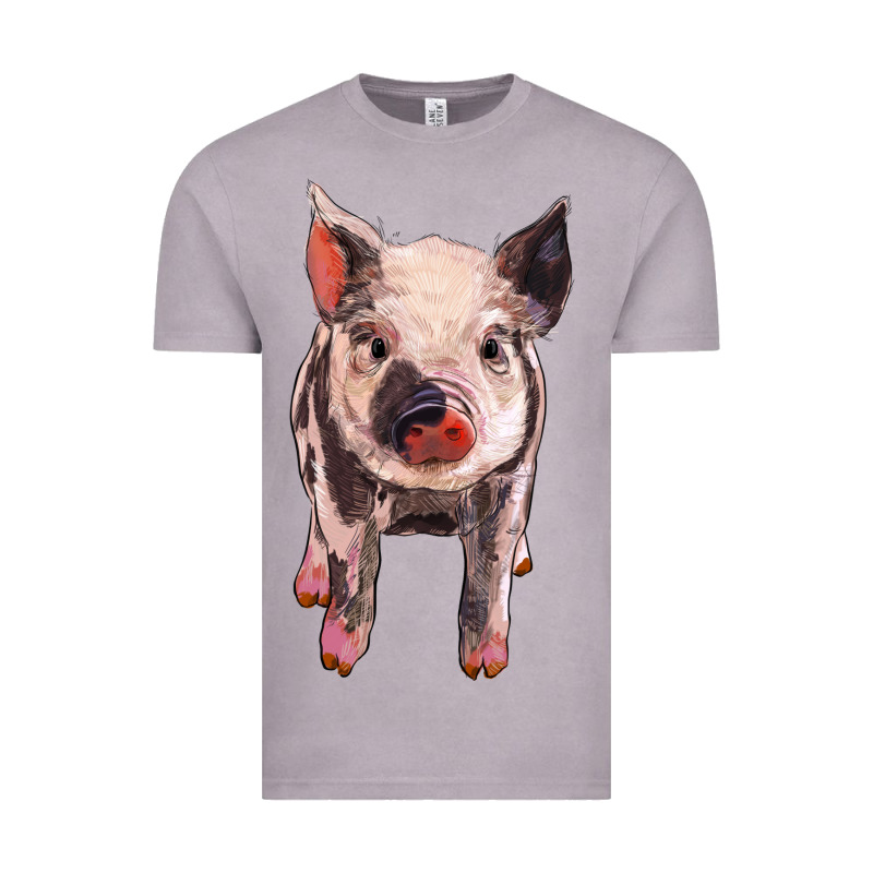 Pig Vintage Tee by BarkalooDesign | Teevron