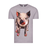 Vintage Zinc pig Vintage Tee - BarkalooDesign