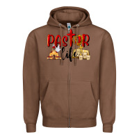 Chestnut Pastor Life Zipper Hoodie - LillyAllenDesigns