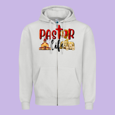 Pastor Life Zipper Hoodie Designed By Lillyallendesigns