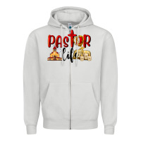 Dove Grey Pastor Life Zipper Hoodie - LillyAllenDesigns