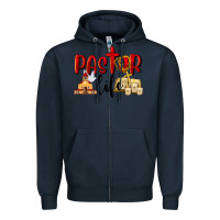 Navy Pastor Life Zipper Hoodie - LillyAllenDesigns