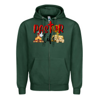 Sports Green Pastor Life Zipper Hoodie - LillyAllenDesigns
